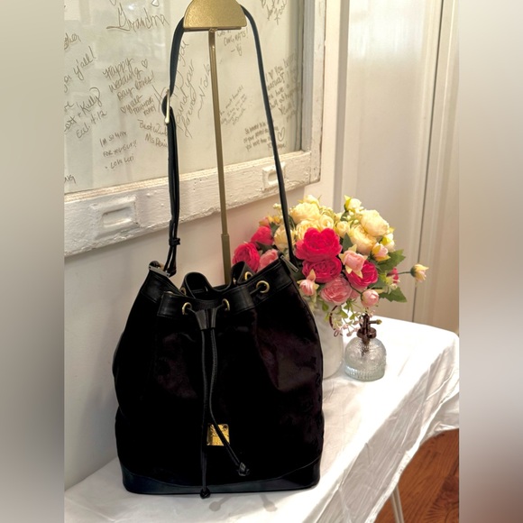 MCM Handbags - 🖤MCM Black Bucket Bag🖤